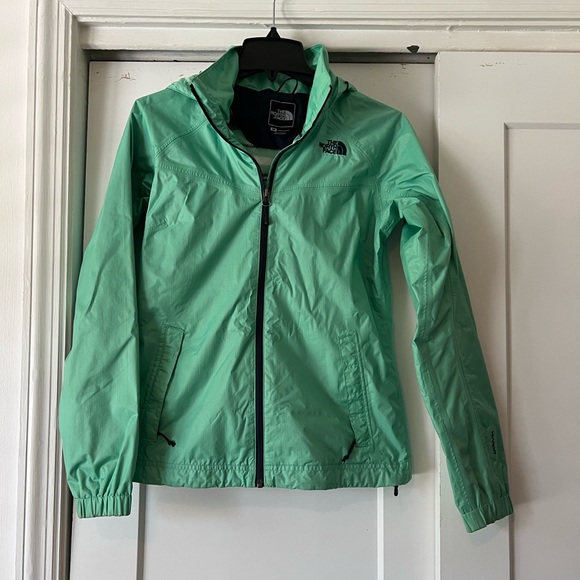The North Face Jackets & Blazers - The North Face Mint Green Hyvent Outdoor Rain Jacket Small